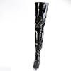Pleaser - SEDUCE4000 Bottes cuissardes à plateforme - Noir Product image